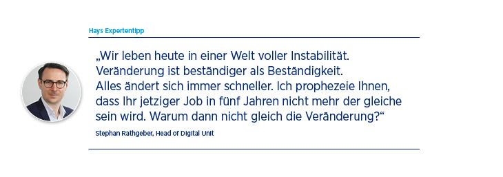 Mut zum Neuanfang- Keine Angst vor dem Jobwechsel