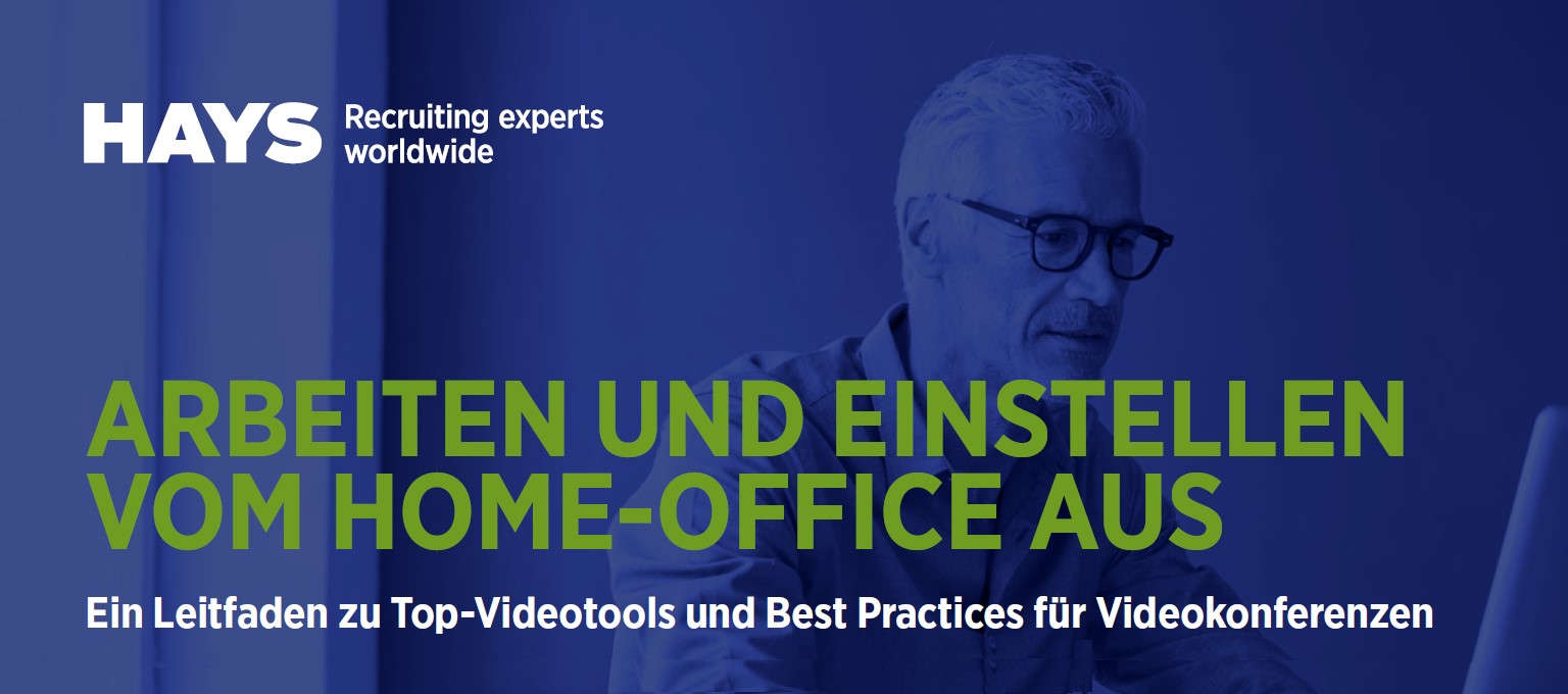 Arbeiten und Einstellen vom Homeoffice aus - Ein Leitfaden zu den besten Videotools und Best Practices für Videokonferenzen.